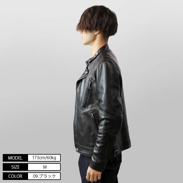 Schott ネイビー ウール ライダース　ジャケット ショット SCHOTT × NEIGHBORHOOD ネイバーフッド 13AW ワン