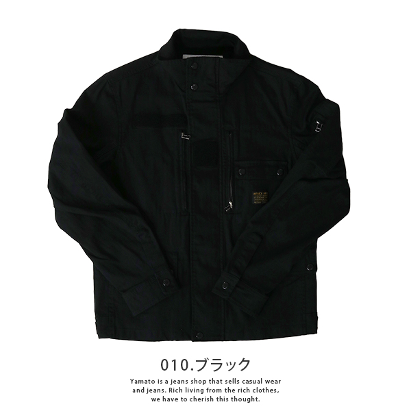 美品！AVIREX　F-2 MOD JACKET　M　ブラック ミリタリー AVIREX（アヴィレックス） アビレックス メンズ 軽アウター F-2 MOD