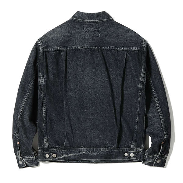 SUGAR CANE シュガーケーン メンズ デニムジャケット 14.25oz. BLACK
