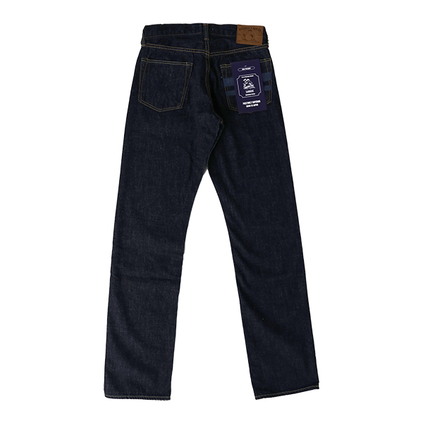 モモタロウ ストレートデニム ダークブルー 桃太郎ジーンズ MOMOTARO JEANS スリムストレート 13oz 特濃
