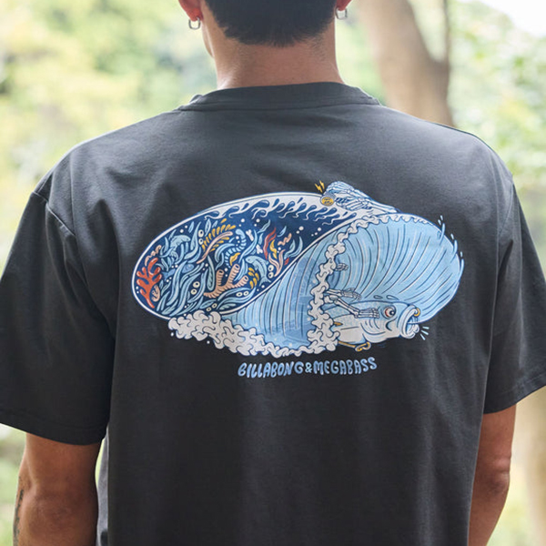 BILLABONG（ビラボン） メンズ トップス MEGABASS コラボ KENTARO