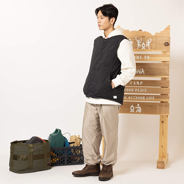 NANGA（ナンガ） ダウンベスト タキビリップストップインナーダウン