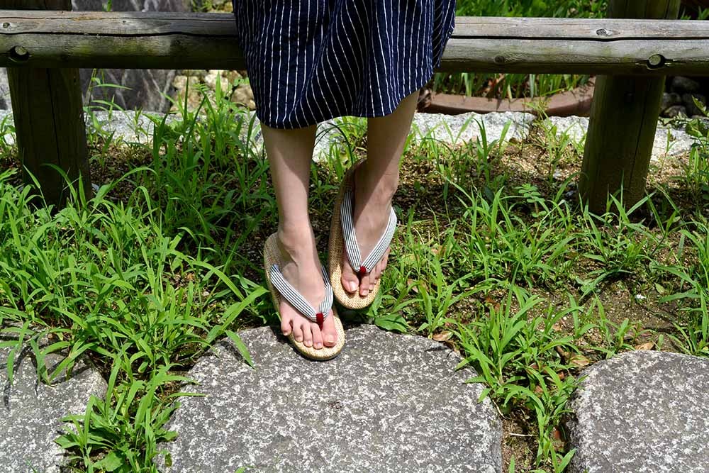 在庫限り 雪駄 日本製 おしゃれ セッタ 職人 手作り 和装 コルク底 レディース H503 | 大和工房 | 08