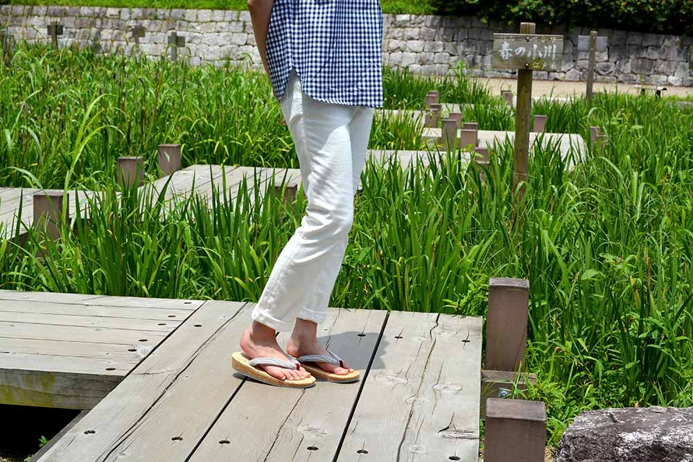 在庫限り 雪駄 日本製 おしゃれ セッタ 職人 手作り 和装 コルク底 レディース H503 | 大和工房 | 10