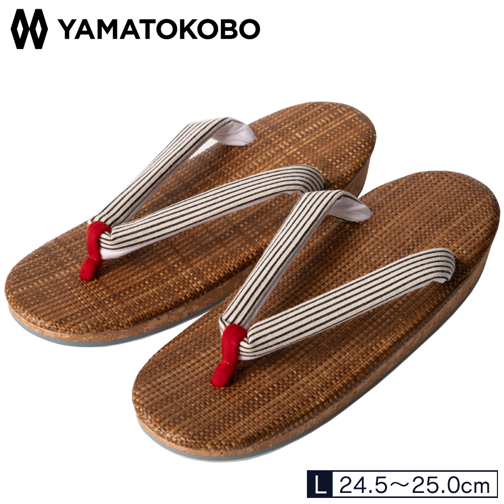 在庫限り 雪駄 日本製 おしゃれ セッタ 職人 手作り 和装 コルク底 レディース H503 | 大和工房 | 01