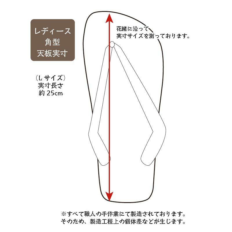 【訳あり・色違い】雪駄 -Re:休- 奈良大和 緑茶染め のぞき花緒 山吹麻花緒 レディース R1160Z-GR-Lサイズ | 大和工房 | 12