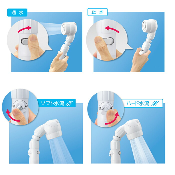 アラミック Arromic 当社オリジナル 3Dアースシャワー プレミアム 3D-B4A 節水シャワー 節水率最大70% 水圧アップ ヘッドスパ  ジェット 止水 取付け簡単 日本製｜yamayuu｜06