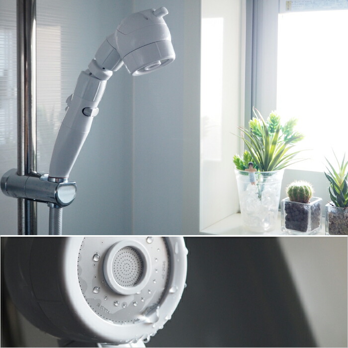 アラミック Arromic 当社オリジナル 3Dアースシャワー プレミアム 3D-B4A 節水シャワー 節水率最大70% 水圧アップ ヘッドスパ  ジェット 止水 取付け簡単 日本製