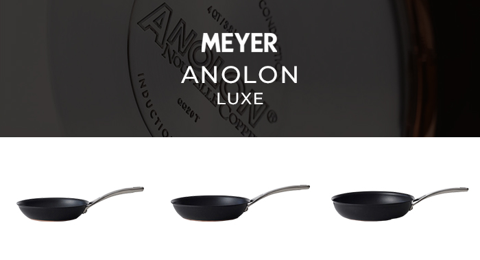 MEYER（マイヤー） 特典付 アナロン ルクス 両手鍋 20cm MEYER ガス