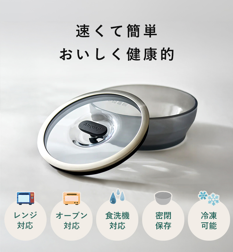 MEYER 特典付 マイヤー Anyday エニディ 18cm 浅型ディッシュ