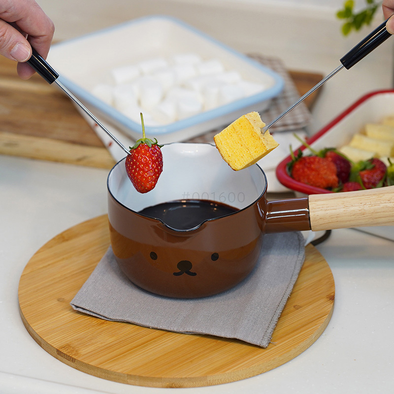 富士ホーロー 特典付 ボリスフェイスシリーズ ミルクパン12cm 片手鍋