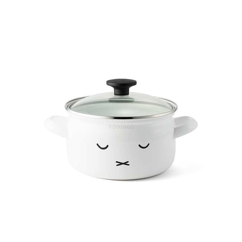 miffyface Series マルチポット 16cm IH対応 富士ホーロー