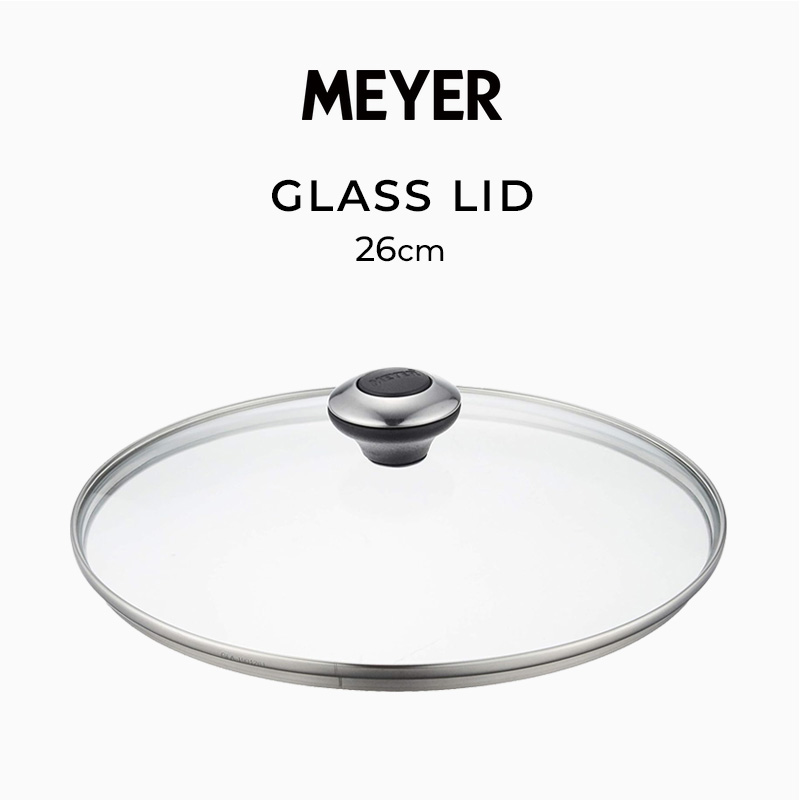 MEYER（マイヤー） 特典付 ガラスリッド 26cm MEYER 鍋蓋 フタ ふた