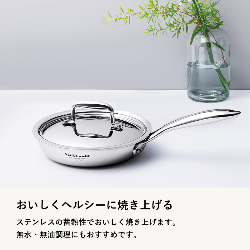Vita Craft 特典付 ビタクラフト Nシリーズ フライパン 20cm 蓋