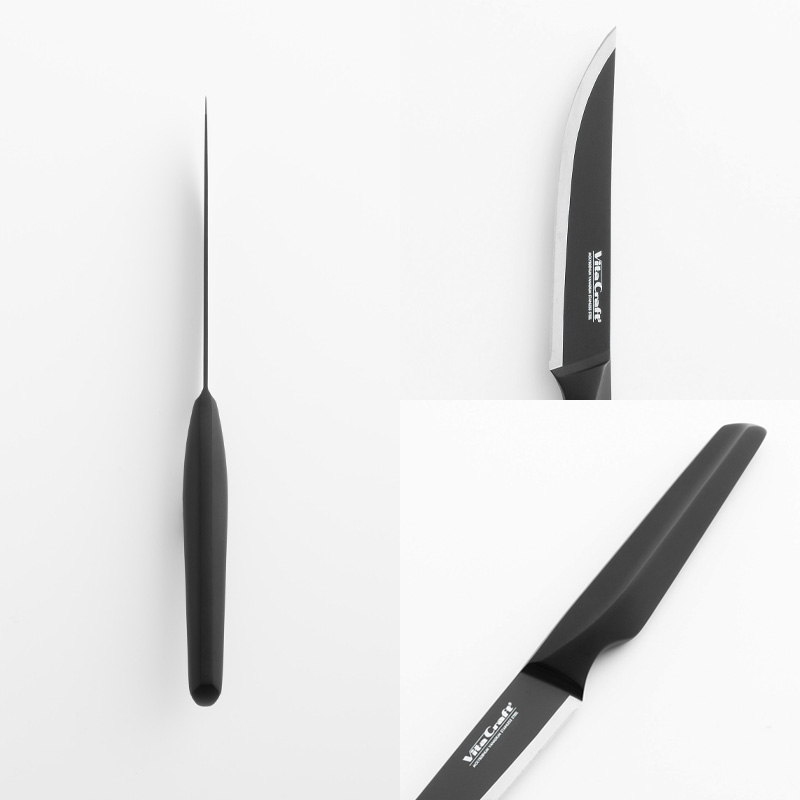 特典付 Vita Craft ビタクラフト ソリッドナイフ ブラック ペティ