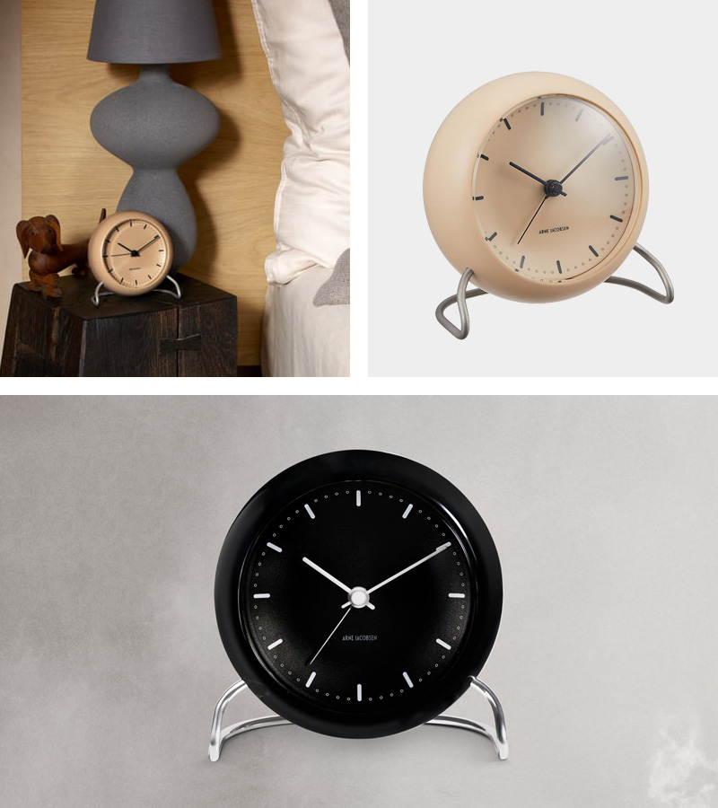ARNE JACOBSEN（アルネ ヤコブセン） 特典付 置き時計 ARNE JACOBSEN
