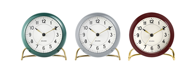 ARNE JACOBSEN（アルネ ヤコブセン） 特典付 置き時計 ARNE JACOBSEN