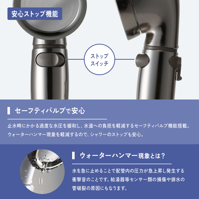 Arromic(アラミック) 特典付 シルクシャワーシリーズ 04 高節水 Arromic(アラミック) 特典付 シルクシャワーシリーズ 04 高節水