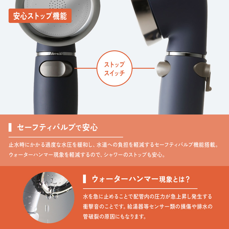 Arromic（アラミック） 特典付 シルクシャワーシリーズ 06 強水流 節水