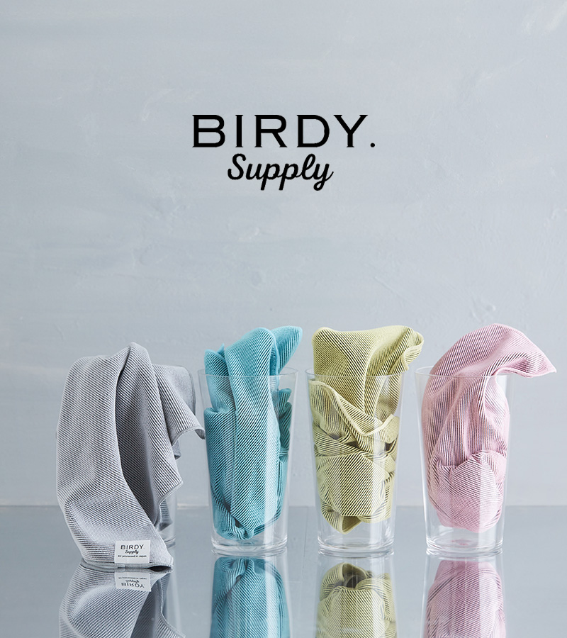特典付 バーディ BIRDY キッチンタオル S 食器用タオル ふきん 皿拭き