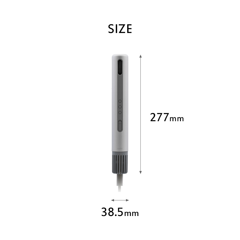 特典付 リニューアル cado カドー baton バトン BD-S1N スティック型ヘアドライヤー 美容家電 スタイリング 髪 乾かす 遠赤外線 ノーズレス | cado | 13