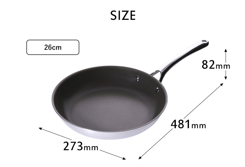 豪華2大特典 CORELLE コレール フライパン 26cm ガス IH対応 食洗機対応 シルバー おしゃれ CSFP26SV | コレール | 11