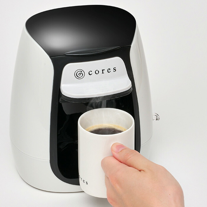 cores（コレス） 特典付 1CUP COFFEE MAKER 1カップコーヒーメーカー