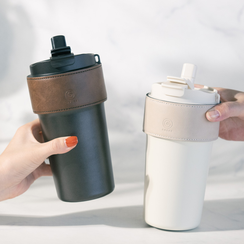 cores（コレス） 特典付 2WAY TUMBLER タンブラー C570 ストロー付き