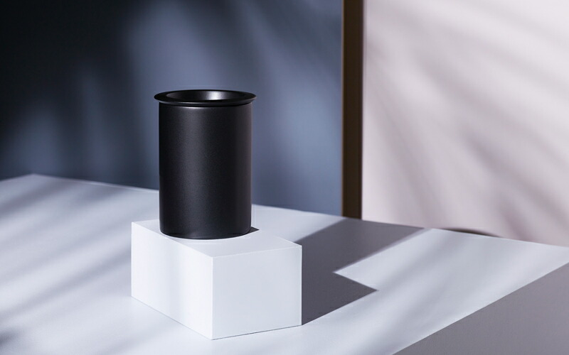 cores コレス PORCELAIN CANISTER キャニスター コーヒー豆200g C820BK 保存容器 ストッカー 美濃焼 磁器 クラフト感 インテリア 雑貨｜yamayuu｜07