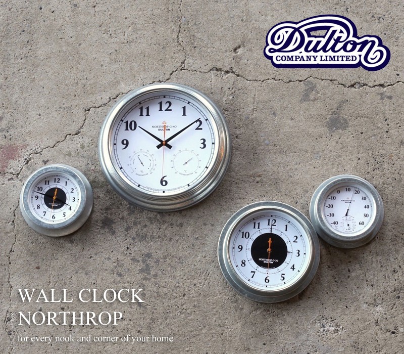 DULTON（ダルトン） 特典付 壁掛け時計 直径40cm DULTON/ダルトン Wall
