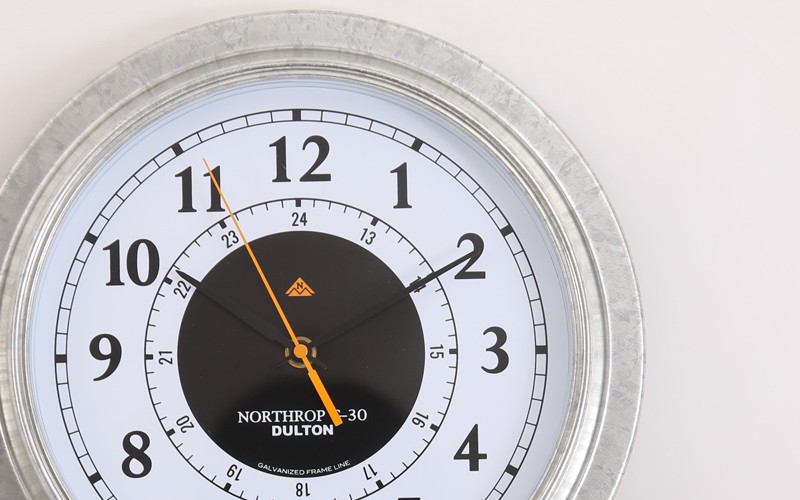 納得できる割引 壁掛け時計 直径30cm DULTON ダルトン Wall clock 