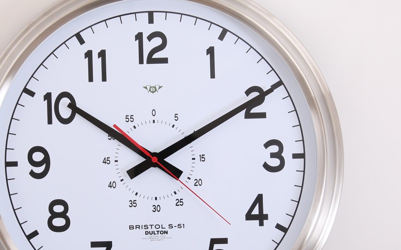 壁掛け時計 直径52cm DULTON/ダルトン Wall clock Bristol S-51 WD