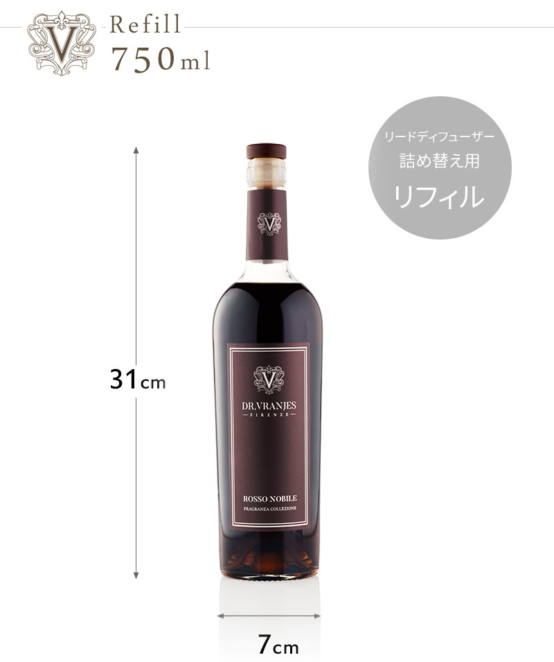DR. VRANJES（ドットール・ヴラニエス） 特典付 リフィル 750ml