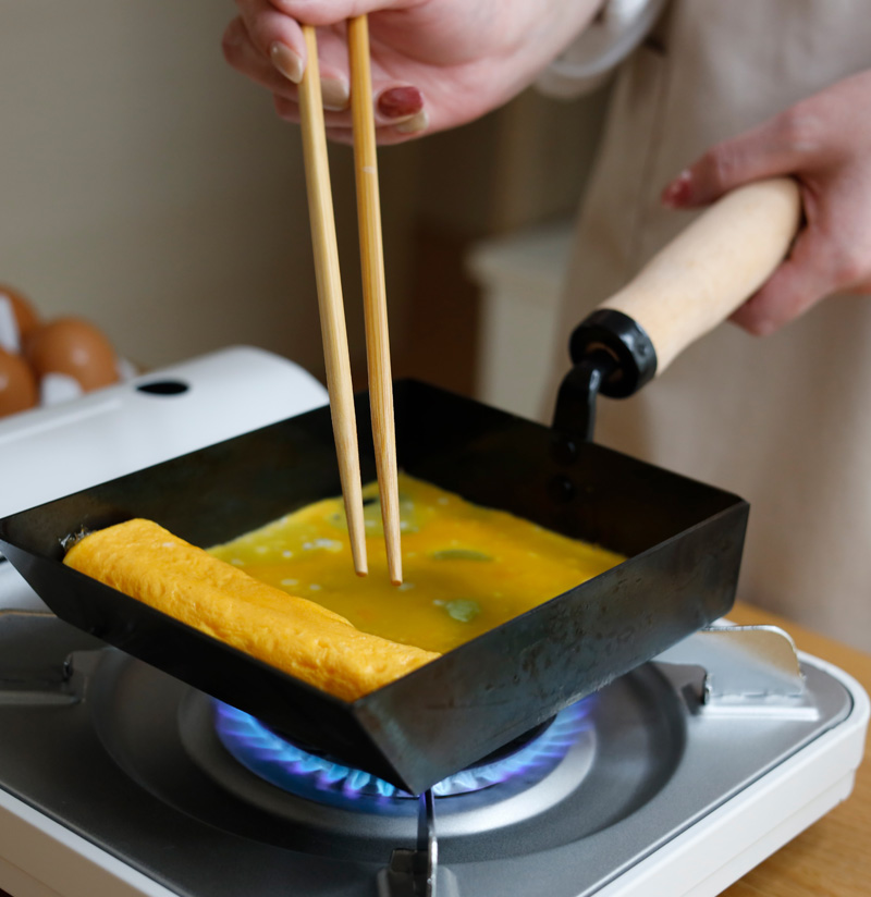 FUJITA KINZOKU 特典付 オリジナル トーストもおいしく焼ける卵焼き器