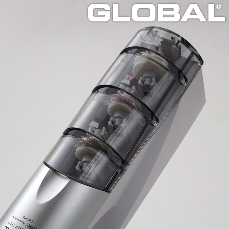 GLOBAL シャープナープラス GSS-04 包丁研ぎ器 包丁研ぎ シャープナー 両刃用 グローバル 吉田金属工業 YOSHIKIN 日本製