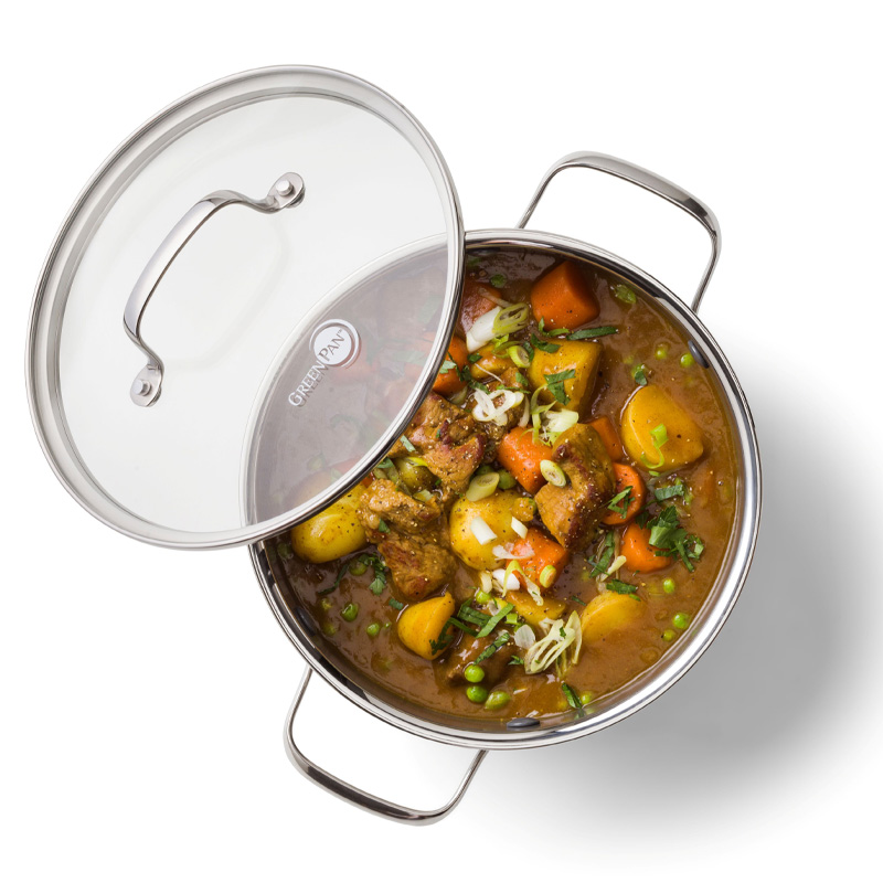 GREEN PAN（グリーンパン） 特典付 エーペックス キャセロール 20cm