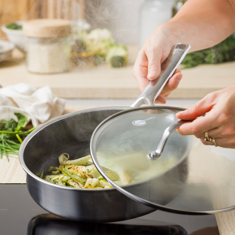 GREEN PAN（グリーンパン） 特典付 エーペックス 深型フライパン 24cm