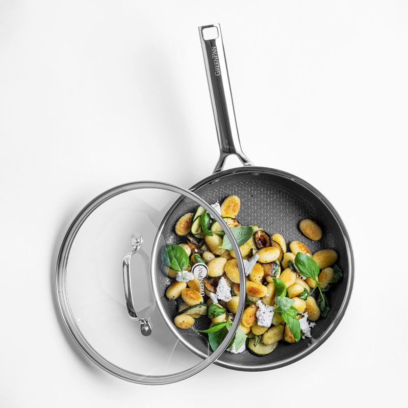 GREEN PAN（グリーンパン） 特典付 エーペックス 深型フライパン 24cm
