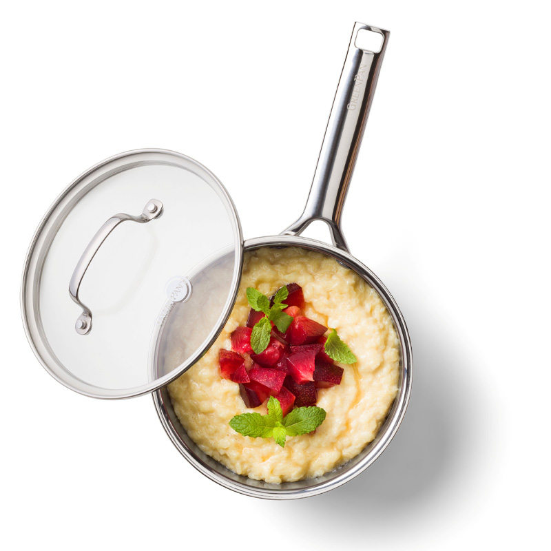 GREEN PAN（グリーンパン） 特典付 エーペックス ソースパン 18cm 片手