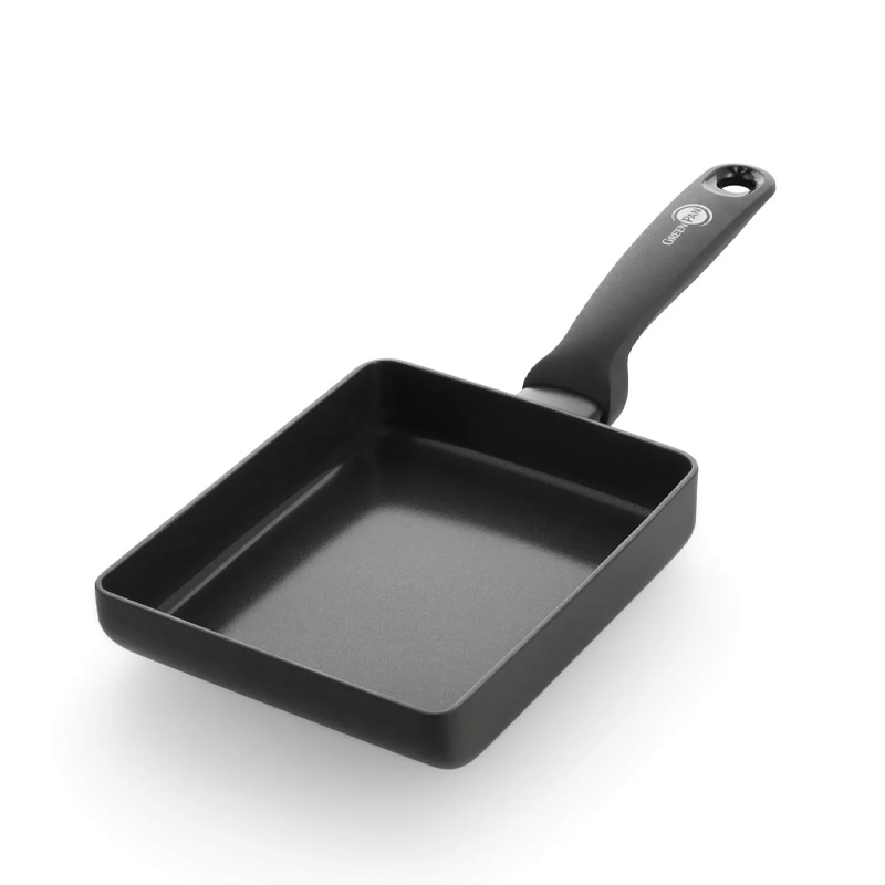 新品未使用★brunt tummy フライパン ブラック BK GREEN PAN（グリーンパン） 特典付 トリノ エッグパン 安全 フッ素樹脂