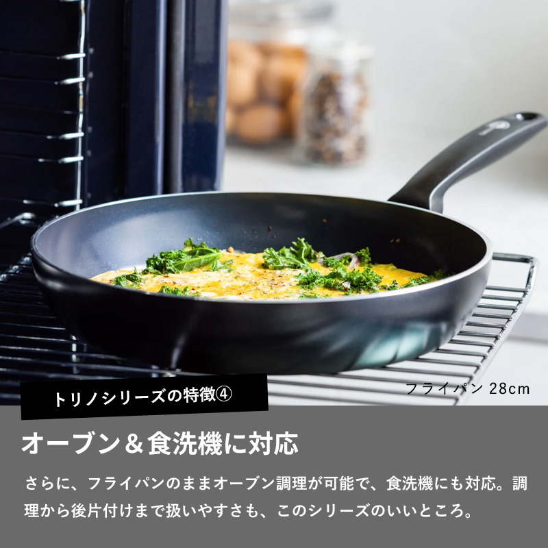 GREEN PAN（グリーンパン） 特典付 トリノ エッグパン 安全 フッ素樹脂