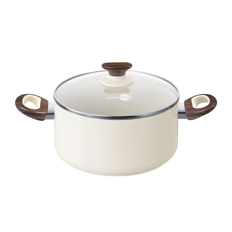 Green Pan グリーンパン ウッドビー キャセロール（両手鍋）20cm 楽天市場】マラソン開催中 GREENPAN 【 ウッドビー キャセロール 20cm