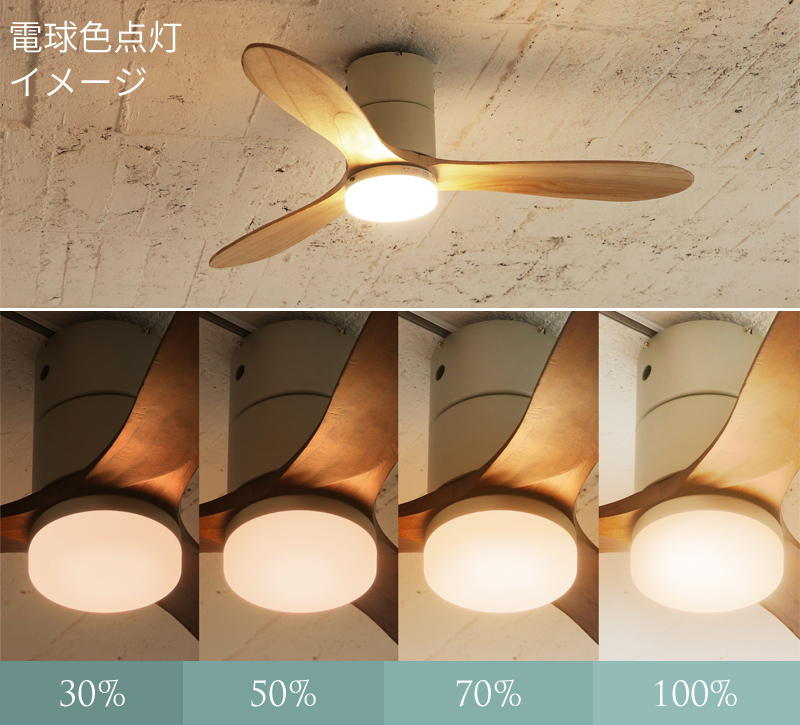 JAVALO ELF 特典付 Modern Collection LEDシーリングファン JE-CF004M