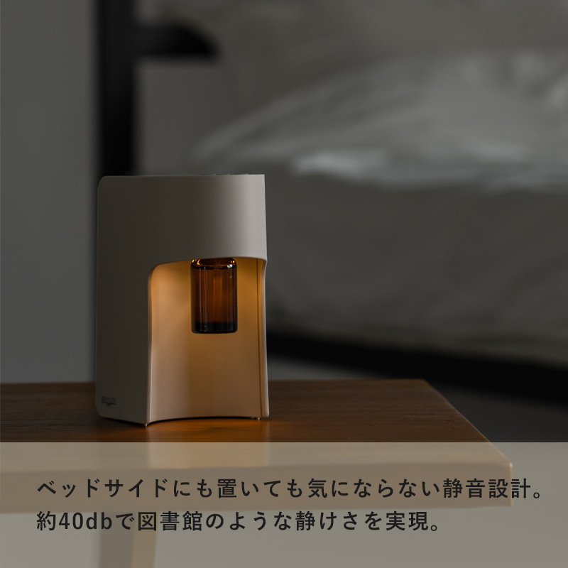 特典付 mercyu ネブライザー式 アロマディフューザー MRU-AD006 アロマ ディフューザー コードレス 充電式 コンパクト 水なし 静音 メルシーユー 母の日の画像