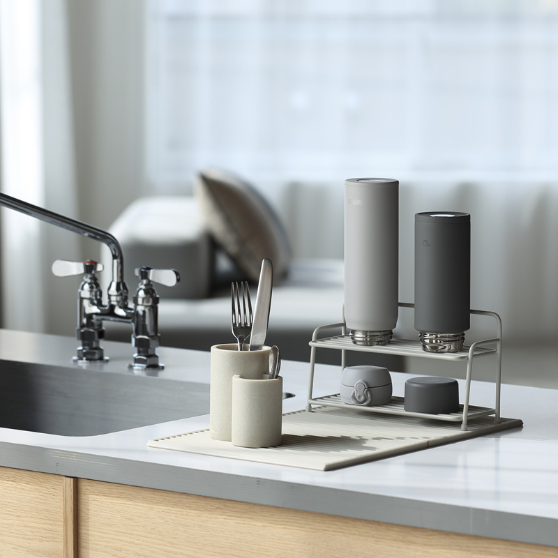 KYOCERA（京セラ） ideaco Kitchen Drainers Sculpture Bottle D
