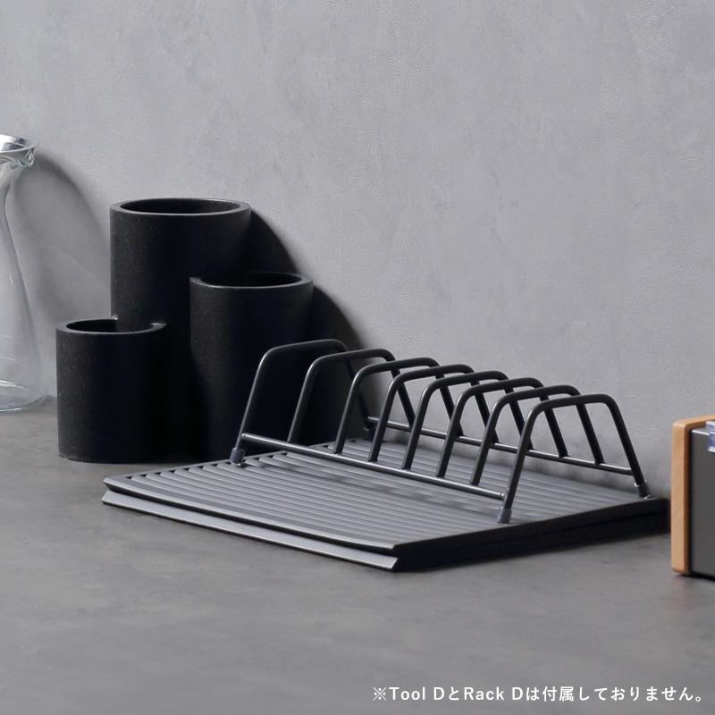 ideaco（イデアコ） ideaco Kitchen Drainers Sculpture Mat D