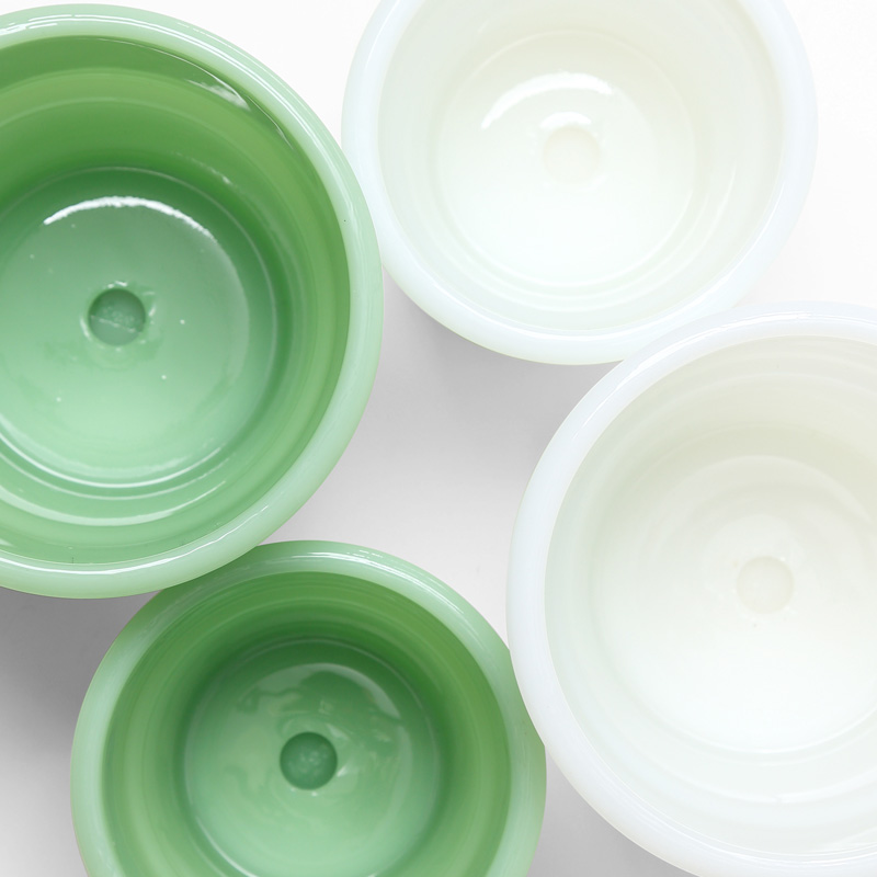 ideaco Milk Glass Planter Pot3 ミルクガラスプランターポット