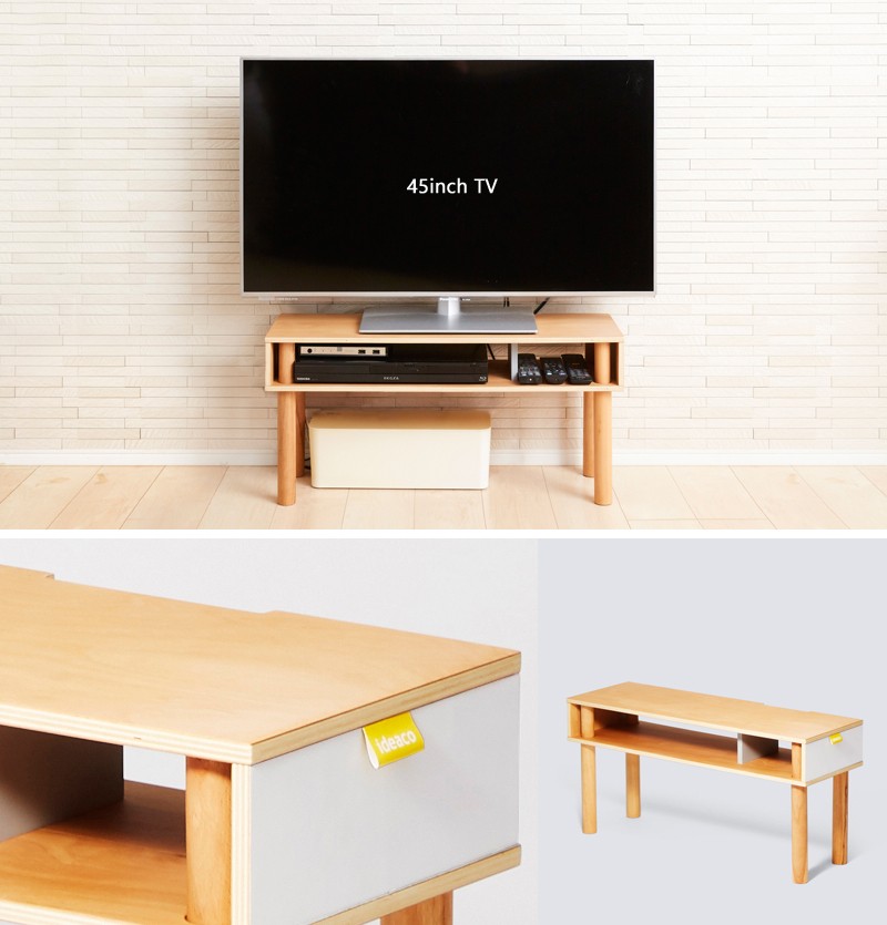 ideaco Pallet TV(パレット ティービー) イデアコ PLYWOOD Series