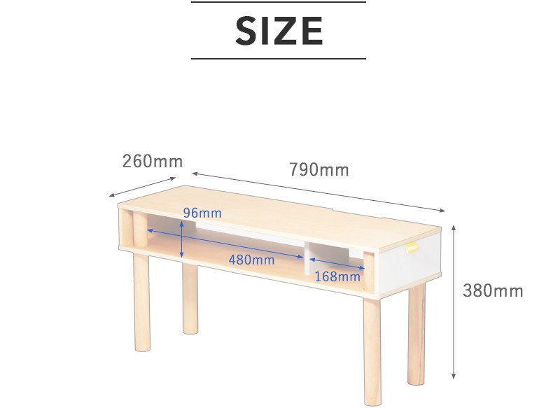 ideaco Pallet TV(パレット ティービー) イデアコ PLYWOOD
