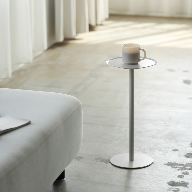 ideaco（イデアコ） サイドテーブル23 H350/H500 小さい コンパクト